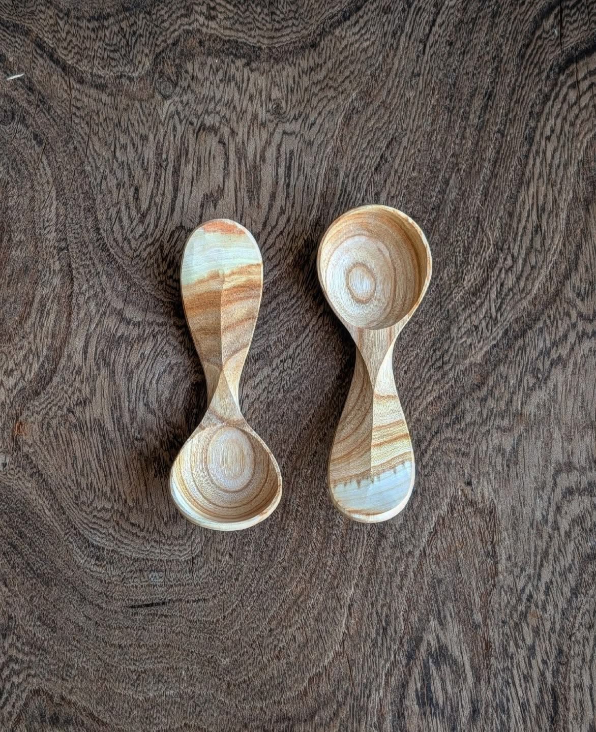 Hand-carved wooden spoons